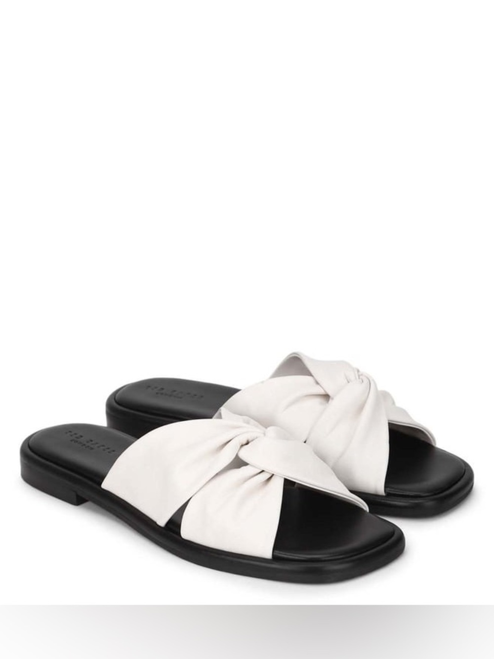 Ted Baker Pebba leather knot sandal, Sz 37 (6.5/7)